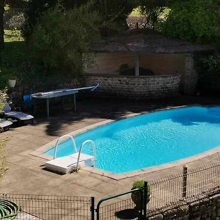 D'hotes Avec Piscine Aux Agapanthes De Cromel - Mont Michel Saint-Quentin-sur-le-Homme